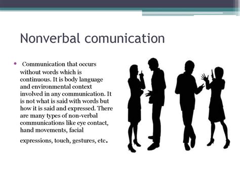 Nonverbal communication in different cultures - online presentation