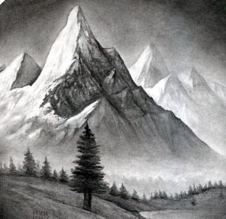 Pin by Sabrina WitchyWays 2 on Art B: Pencil Work | Landscape drawings, Landscape pencil ...