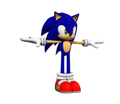 Wii - Sonic and the Secret Rings - Sonic - The Models Resource