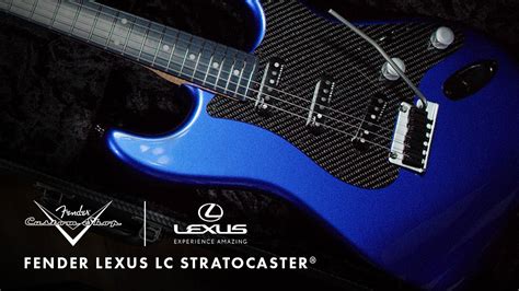 Fender and Lexus Partner to Release The Fender® Lexus LC Stratocaster® Guitar | Music Instrument ...