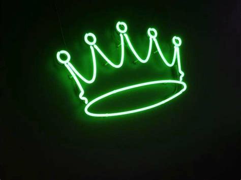 Green neon crown aesthetic | Neon aesthetic, Neon wallpaper, Crown ...