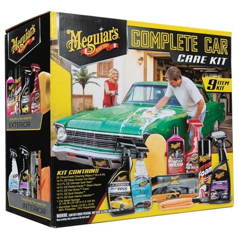 Meguiar’s® Complete Car Care Kit – Premium Detailing Kit - G55161 - Walmart.com - Walmart.com