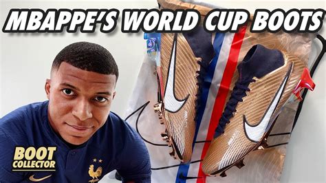 Mbappe just wore these Nike boots at the World Cup - YouTube