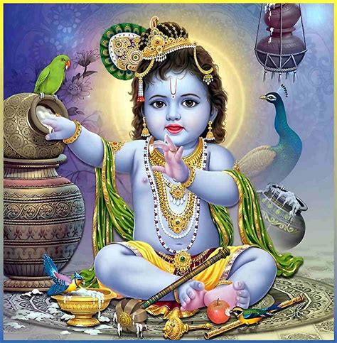 God Baby Krishna Wallpaper Hd