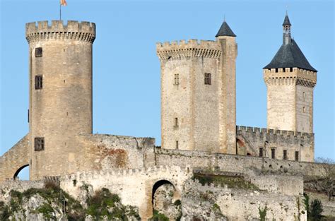 Free Images : building, chateau, stone wall, fortification, bell tower ...