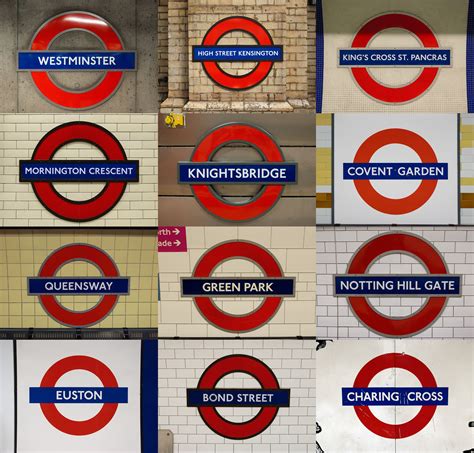 London Underground Signage