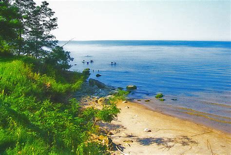 Lake Ontario Beach - New York Photograph by Steve Ohlsen