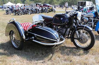 BMW with sidecar on display at the 2019 Barber Vintage Motorcycle Festival -- Birmingham Alabama ...