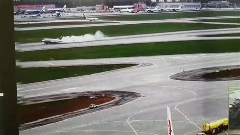 Moscow crash-landing: New video shows plane bouncing on runway before fireball disaster | UK ...