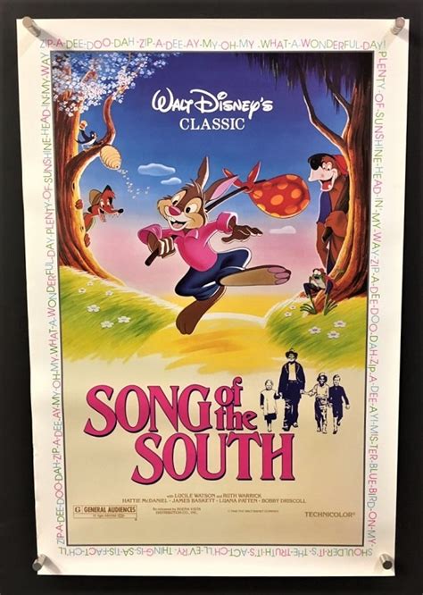 Song Of the South (R1986) – Original Disney Mini Movie Poster - Hollywood Movie Posters