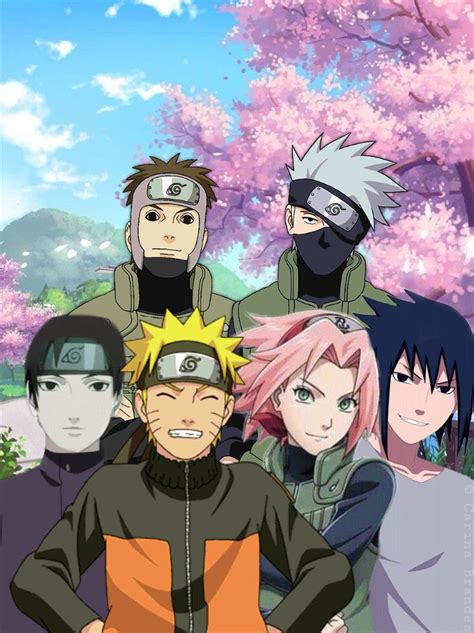 #naruto #team7 #kakashi #yamato #sai #sakura #sasuke Naruto And Sasuke, Kakashi Hatake, Yamato ...