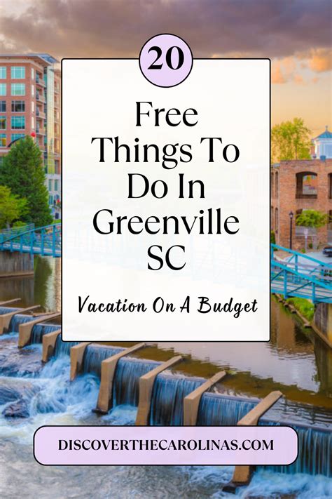 Vacation on a budget 20 free things to do in greenville sc – Artofit