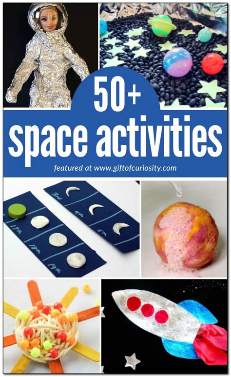 50+ awesome space activities for kids to learn about the planets, the ...