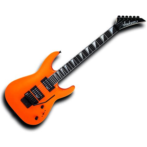 Jackson JS32 JS Series Dinky™ Arch Top Electric Guitar DKA - Neon Orange Finish Floyd Rose LAST ...