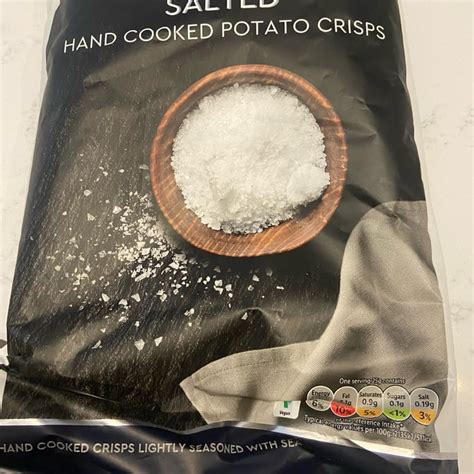 Lidl lightly salted crisps Review | abillion