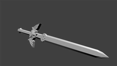 3D Printed Master Sword by Violet Long (That one person) | Pinshape