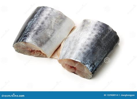 Fillet of Spanish Mackerel Slide Stock Photo - Image of market, food ...