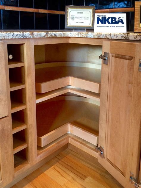 5 Solutions For Your Kitchen Corner Cabinet Storage Needs.