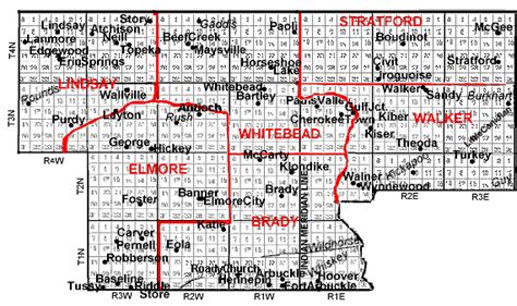 Garvin County Oklahoma Map - Cherie Benedikta