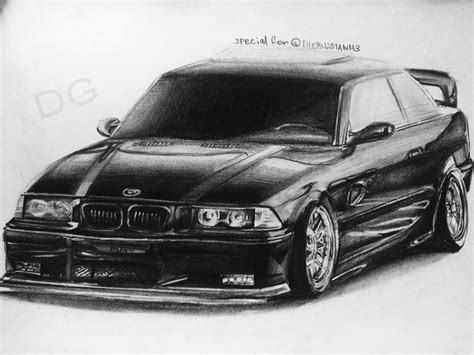 BMW E36 Drawing