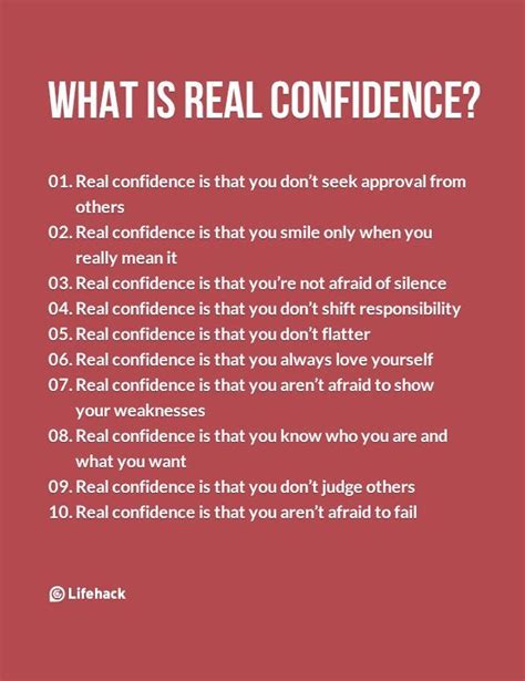 Real Confidence Isn't Like What Most People Think Of Self Confidence Tips, Confidence Quotes ...