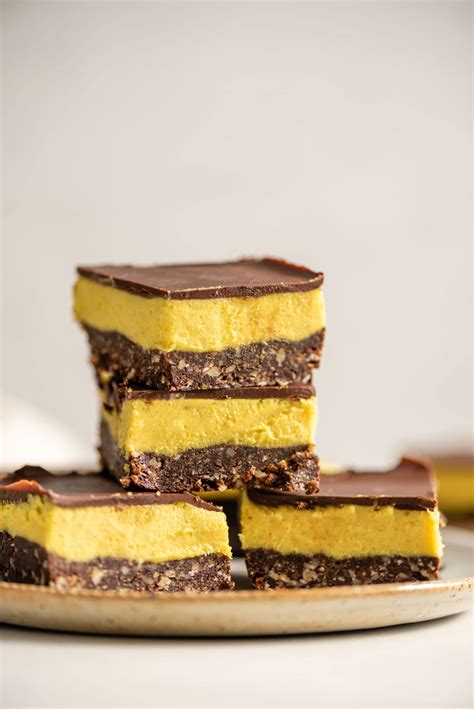 No-Bake Vegan Nanaimo Bars - Running on Real Food