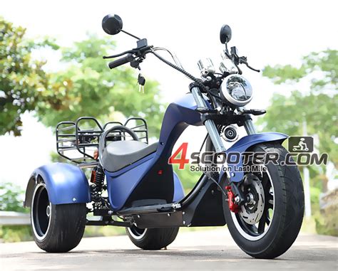 EEC Coc Street Legal 4000W Dual Match Citycoco New Type Electric Trike Scooter - Electric ...