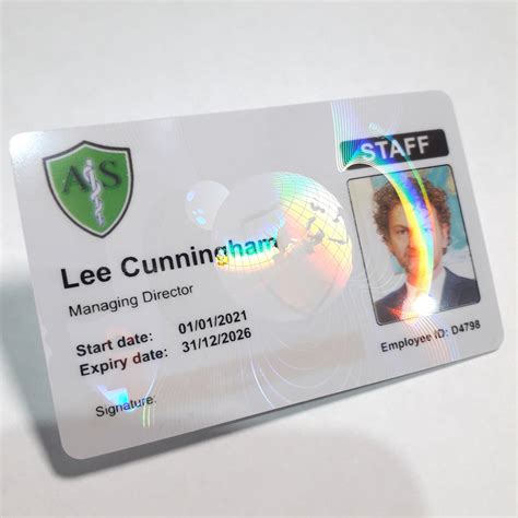 Oxford Staff ID Cards and Badge Print Service with Hologram Logo - AHEAD SOLUTIONS