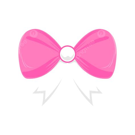 Pink Bow Ribbon Vector, Bow, Ribbon Decoration, Decoration PNG and Vector with Transparent ...