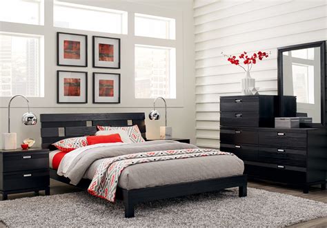 Gardenia Black 5 Pc King Platform Bedroom | Bedroom furniture sets ...