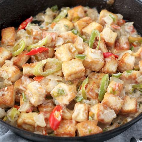 Sizzling Tofu Recipe inspired by Max's | Foxy Folksy