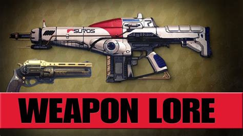 Destiny Lore: Exotic Weapons, Part 1 - YouTube