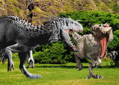 Indominus Rex vs Baryonyx | Jurassic park world, Indominus rex, Ghost ...