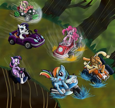 Crossover Mario Kart x MLP by Babero on DeviantArt