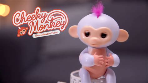 Cheeky Monkey - Interactive Baby Monkey with sound and motion by Playz ...