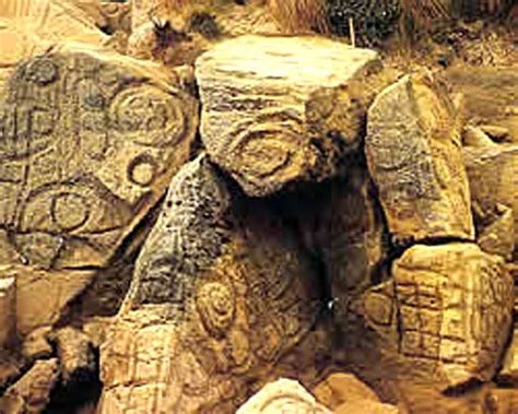 Tasmania West petroglyph....An Aboriginal leader in Australia claims archaeologists have ...