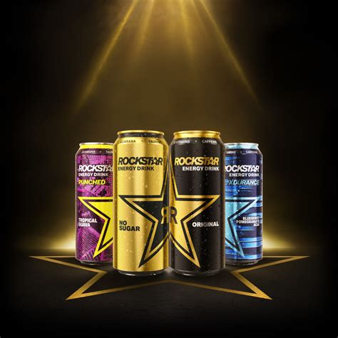 Pepsi-Co unveils new look for Rockstar Energy Drink range | Packaging ...