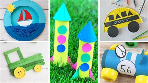 39 Awesome Transportation Crafts for Preschoolers - The Craft-at-Home Family