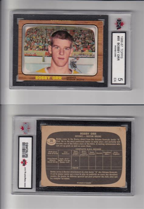 CS79705861 :: 1966-67 TOPPS BOBBY ORR #35 ROOKIE CARD - CAPITAL SPORTS CARDS