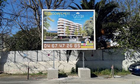 Panneau publicitaire écologique Montpellier - EasyPanneau