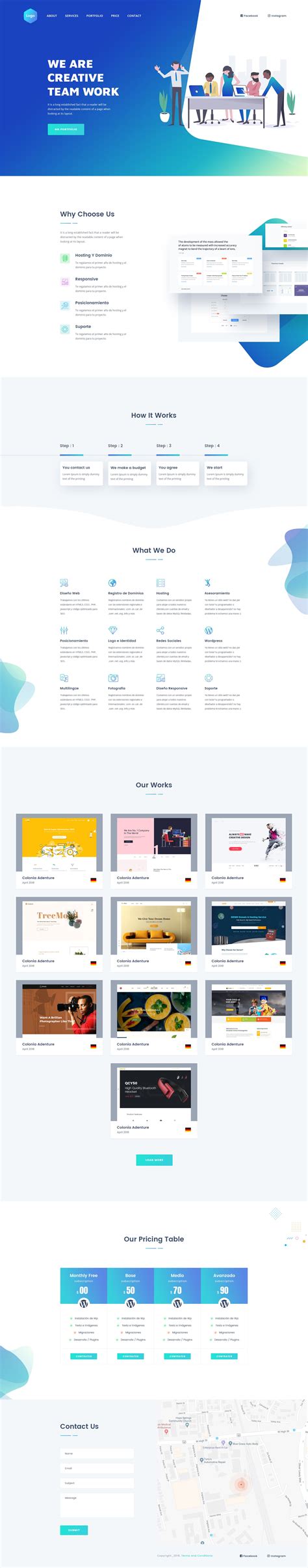 01 index | Landing page, Beautiful website templates, Landing page design