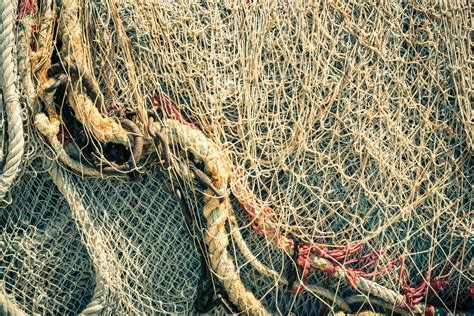 Old fishing nets and ropes featuring fishing, nets, and ropes ...