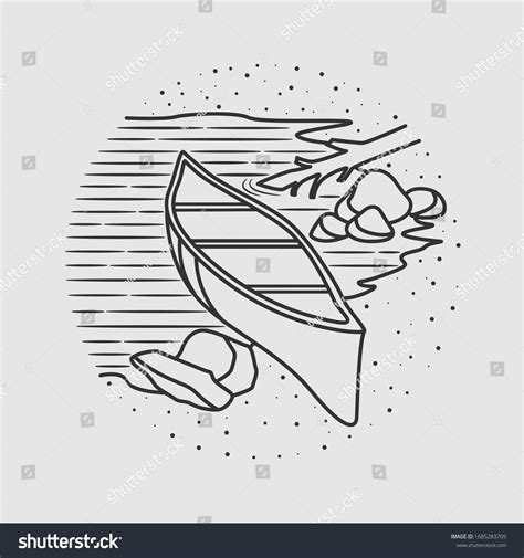 Vintage Beach Line Art Vector Art: เวกเตอร์สต็อก (ปลอดค่าลิขสิทธิ์) 1685283709 | Shutterstock