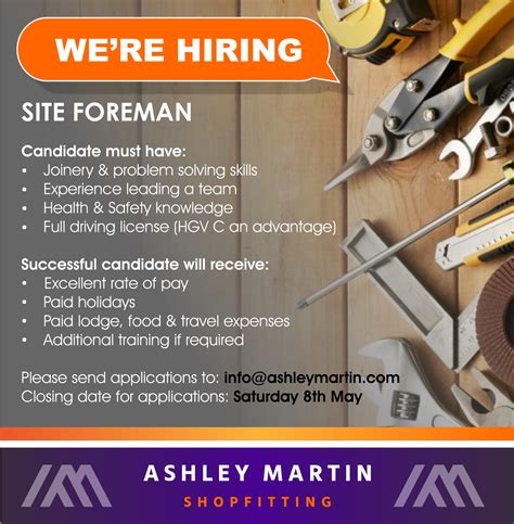 Jobs: Site Foreman and Apprentice Joiner opportunities in Donegal - Donegal Daily