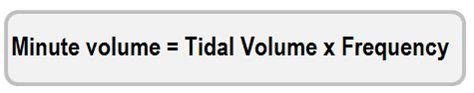 Tidal volume and frequency - Deranged Physiology