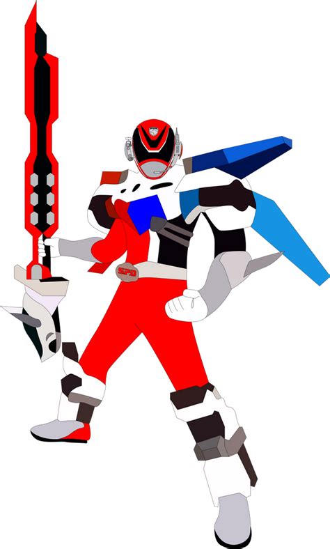 SPD Red Battlized Ranger by SuperHeroTimeFan on DeviantArt