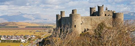 UNESCO World Heritage Sites of Wales (pictured - Harlech Castle) Unesco World Heritage Site ...