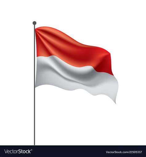 Indonesia flag Royalty Free Vector Image - VectorStock