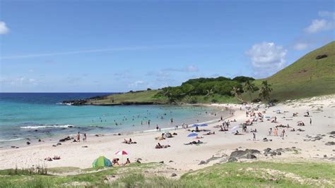 Anakena Beach at the Easter Stock Footage Video (100% Royalty-free) 7274077 | Shutterstock