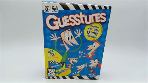 Guesstures Board Game: Rules and Instructions for How to Play - Geeky Hobbies